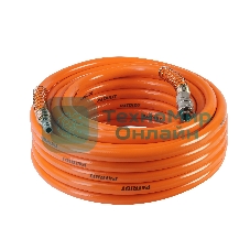 Шланг Patriot пневматический армированный RPH 20 (длина 20 м, диаметр 10х16, раб/макс давление 20/60 бар, мин/макс температура -35/70С, быстросъем рапид)