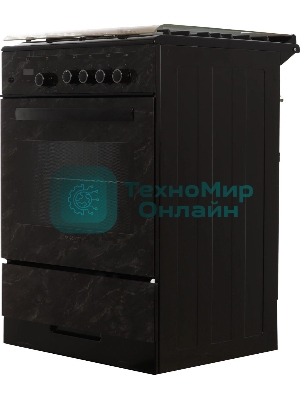 Плита газовая Gefest ПГ 6300-03 0054 коричневый, конфорок 4 шт, духовка 52 л, 60 см x 85 см x 60 см