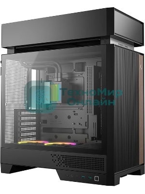 Корпус DeepCool CL6600, Midi-Tower, чёрный, 5 x 120 мм