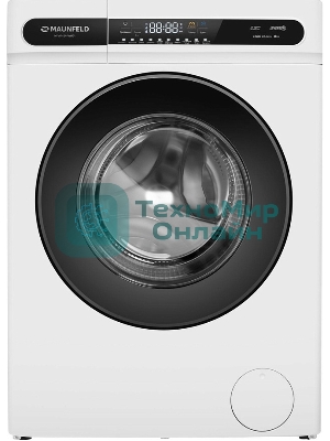 Стиральная машина Maunfeld MFWM148WH01 белый, загрузка фронтальная 8 кг, 1400 об/мин., класс: А+++