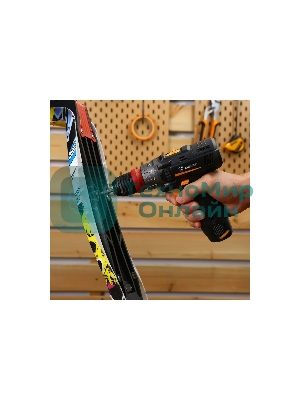 Дрель-шуруповерт Deko GCD12DU3, 12 В, 1.5 Ач, 32 Нм, щеточный