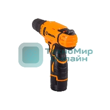 Дрель-шуруповерт Вихрь ДА-12-1, 12 В, 2 Ач, 30 Нм, щеточный