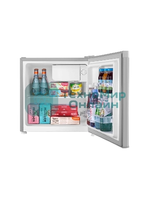 Холодильник Maunfeld MFF50SL серебристый матовый однокамерный 46л
