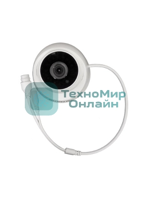 Камера видеонаблюдения IP Tantos TSi-Eeco25F 3.6-3.6мм цв. корп.:белый/черный