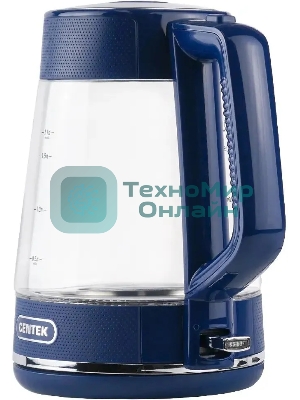 Чайник Centek CT-1014 2200 Вт, 1.7 л, синий