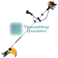Триммер бензиновый Denzel DR-25, 25 см3, неразъемная штанга, состоит из 2 частей