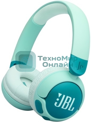 Наушники беспроводные детские JBL JR320BT зеленый