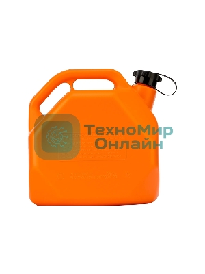 Канистра для ГСМ Stels пластиковая, со скошенными углами, 10 литров