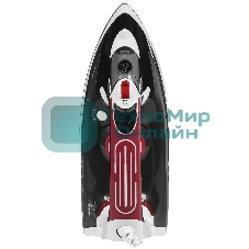 Утюг Atlanta ATH-5493 черный/белый/красный, 2000 Вт, 32 г/мин, 86 г/мин, 200 мл