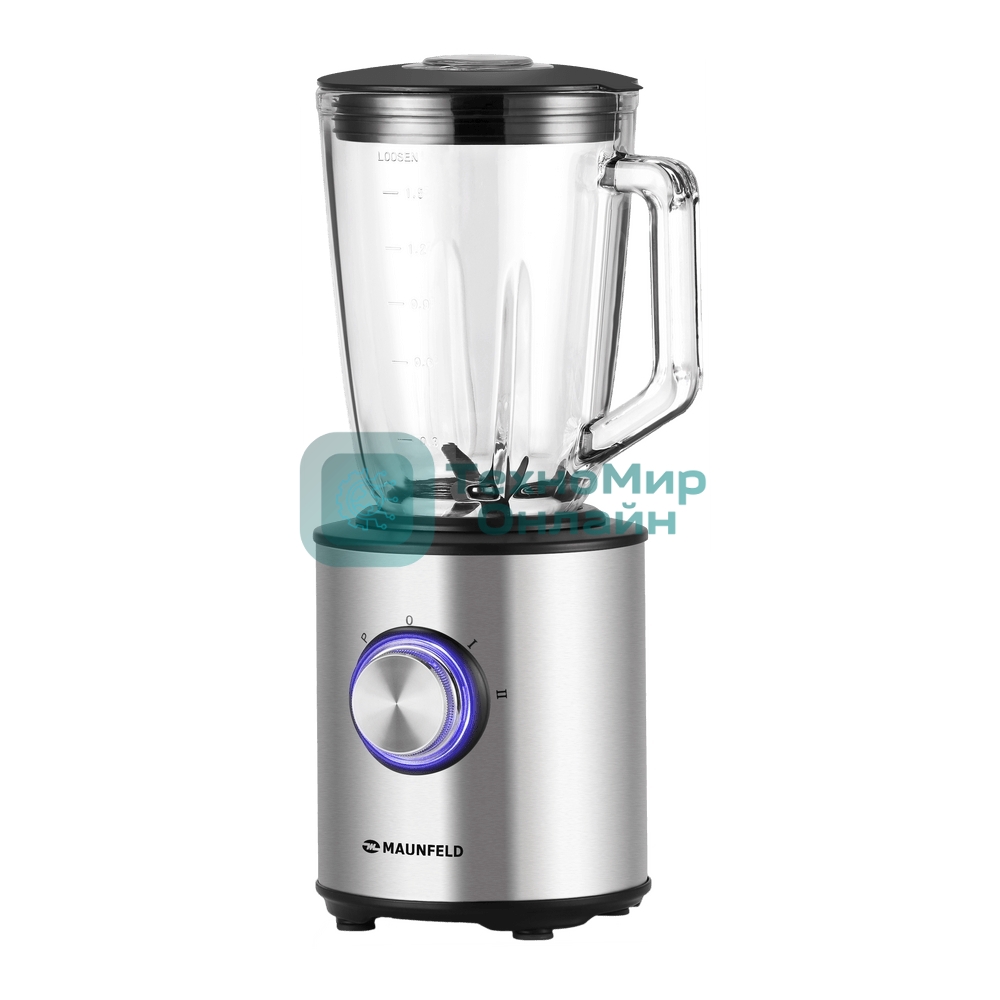 Блендер стационарный Maunfeld MBL.1000S нержавеющая сталь, 1000 Вт