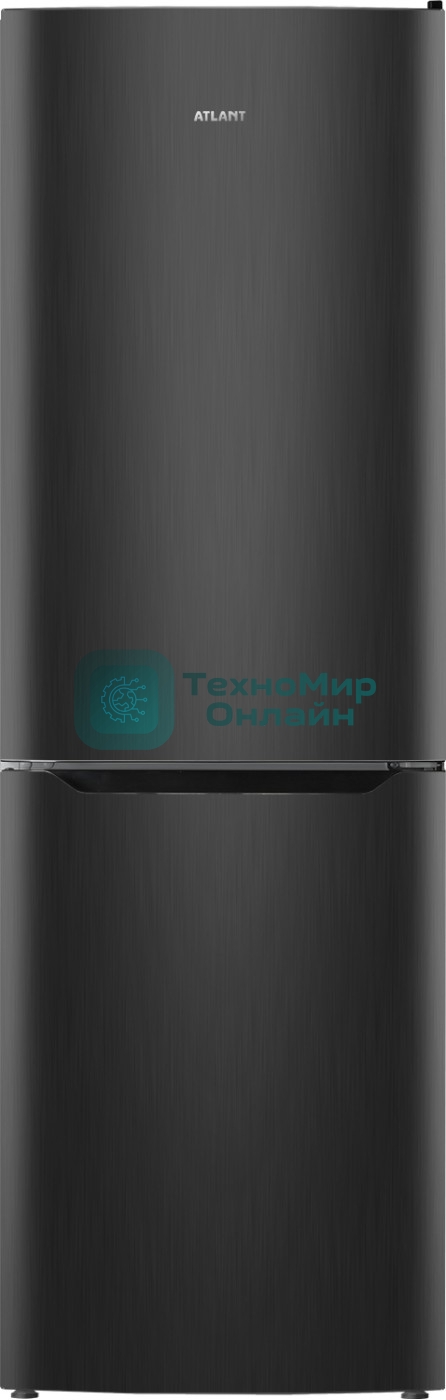 Холодильник Atlant XM 6623-159 черный металлик двухкамерный 182/159л морозилка снизу