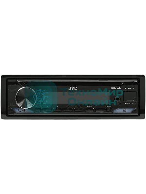 Автомагнитола JVC KD-X482BT, 1 DIN, Bluetooth, USB Type-A, AUX, съёмная панель