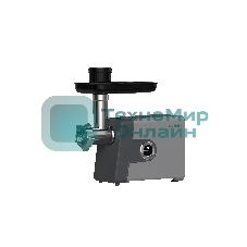 Мясорубка электрическая Topdevice TDMG107 графитовый, 1800 Вт, 2 кг/мин, реверс, насадки - 6