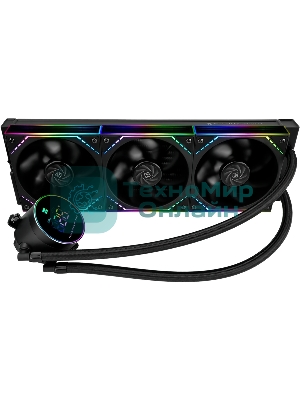 Система жидкостного охлаждения Thermalright Frozen Magic 360 Digital V2 ARGB Soc-AM5/AM4/1200/1700/1851 черный 4-pin 28dB Al LCD Ret (F-MAGIC-360-DIGITAL-BL-ARGB-V2)
