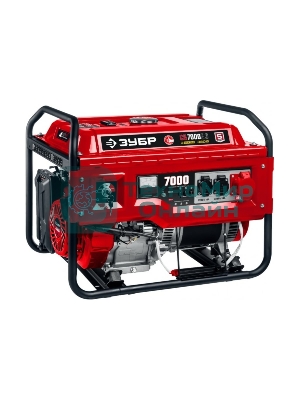 Электрогенератор бензиновый Зубр СБ-7000Е-3, 7 кВт, 73 дБ, 81 кг