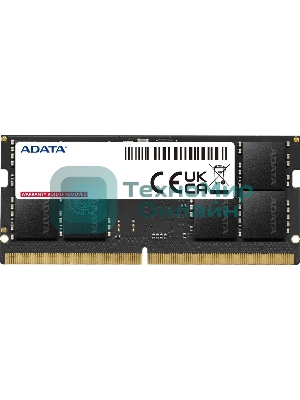 Оперативная память ADATA, DDR5, 16GB (1x16GB), 4800MHz, CL40, SO-DIMM