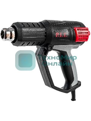 Технический фен P.I.T. PHG2001-C темп.350/550С черный