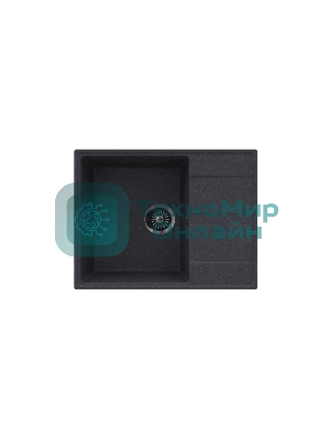 Кухонная мойка Maunfeld Lacrima 650 MFQS-650DGR темно-серый