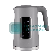 Чайник электрический Maunfeld MGK-635DGR серый, 1.7 л, 2200 Вт