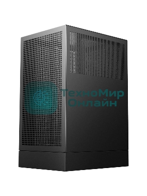 Компьютерный корпус Deepcool CH170 DIGITAL черный без БП mini-ITX 1x120мм 1xUSB 2.0 1xUSB 3.0 audio bott PSU