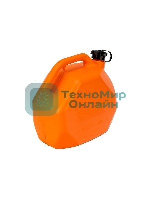 Канистра для ГСМ Stels пластиковая, со скошенными углами, 10 литров