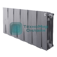 Радиатор биметаллический Royal Thermo PianoForte 300 Серебристый - 12 секц.