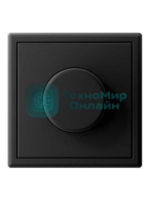 Светорегулятор поворотно-нажимной (диммер) ArtGallery LED RC 400Вт механизм карбон SE GAL001023