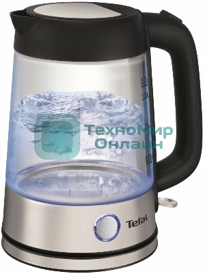 Чайник электрический Tefal KI750D30 1.7 л, 1700 Вт, серебристый/металл
