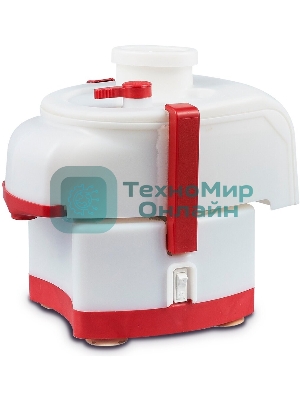 Соковыжималка Беломо Садовая СВПП-301 белый/красный, центробежная, 250 Вт, 1000 мл, механическое