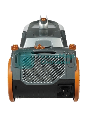 Пылесос Midea VCS43A15 сухая уборка турбощетка в комплекте, фильтр тонкой очистки регулятор мощности на корпусе, индикатор заполнения пылесборника потребляемая мощность 2200 Вт