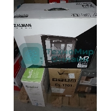 (Поврежденная упаковка) Корпус SFF Zalman M2 MINI серебристый (mini-ITX, без БП, USB3.2 Type-A + USB3.2 Type-C) (Zalman M2 mini Silver)