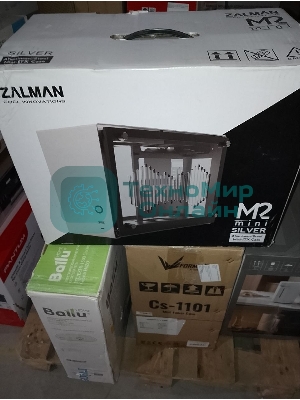 (Поврежденная упаковка) Корпус SFF Zalman M2 MINI серебристый (mini-ITX, без БП, USB3.2 Type-A + USB3.2 Type-C) (Zalman M2 mini Silver)