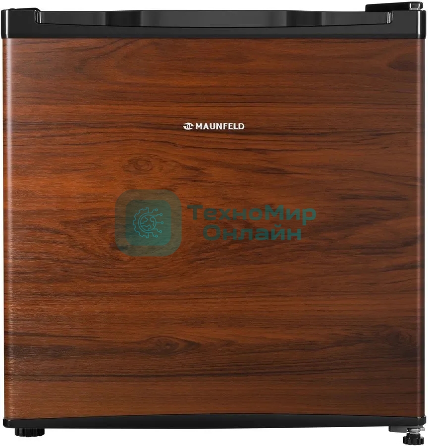 Холодильник Maunfeld MFF50WD дерево/черный мат. однокамерный 46л