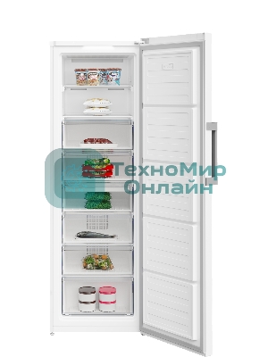 Морозильная камера Beko B3RFNK312W белый, 275л, 6 ящиков