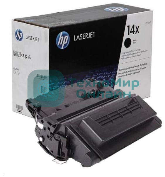 Картридж лазерный HP CF214X черный для LaserJet 700 MFP M712 17 500 стр.