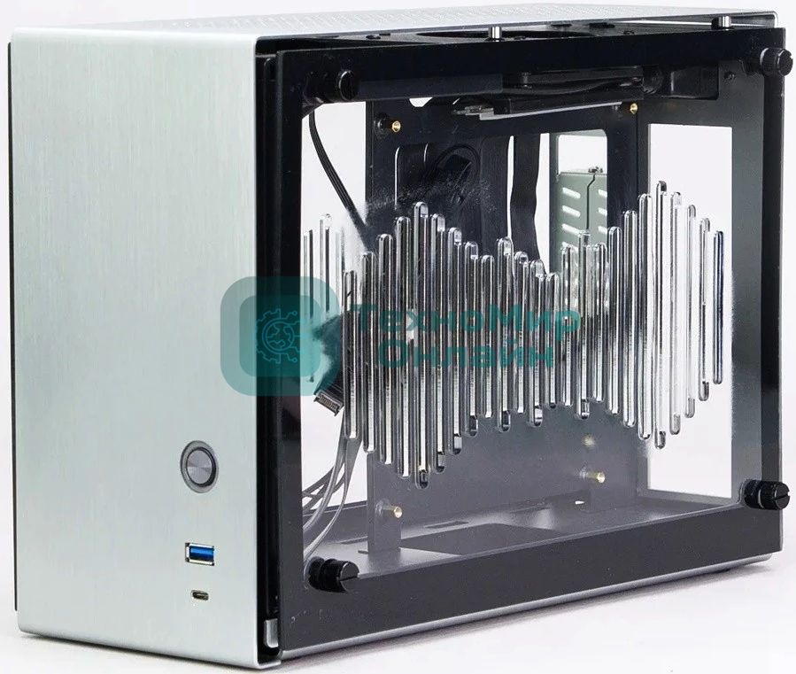 Компьютерный корпус ZALMAN MINITOWER MITX W/O PSU M2 MINI серебристый