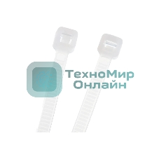Нейлоновые стяжки Fortisflex КСС 4х150 мм белый 100 шт