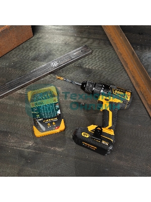 Набор сверл по металлу Denzel 1-10 мм, HSS-Tin, Golden Tip, 10 шт