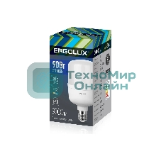 Лампа светодиодная ERGOLUX (14332) LED-HW-90W-E40-6K серия PRO