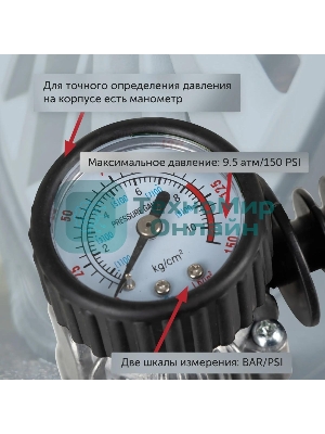 Автомобильный компрессор Starwind CC-280 35л/мин шланг 3м