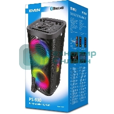 Колонка порт. SVEN АС PS-930 черный 150W 1.0 BT/3.5Jack 7200mAh