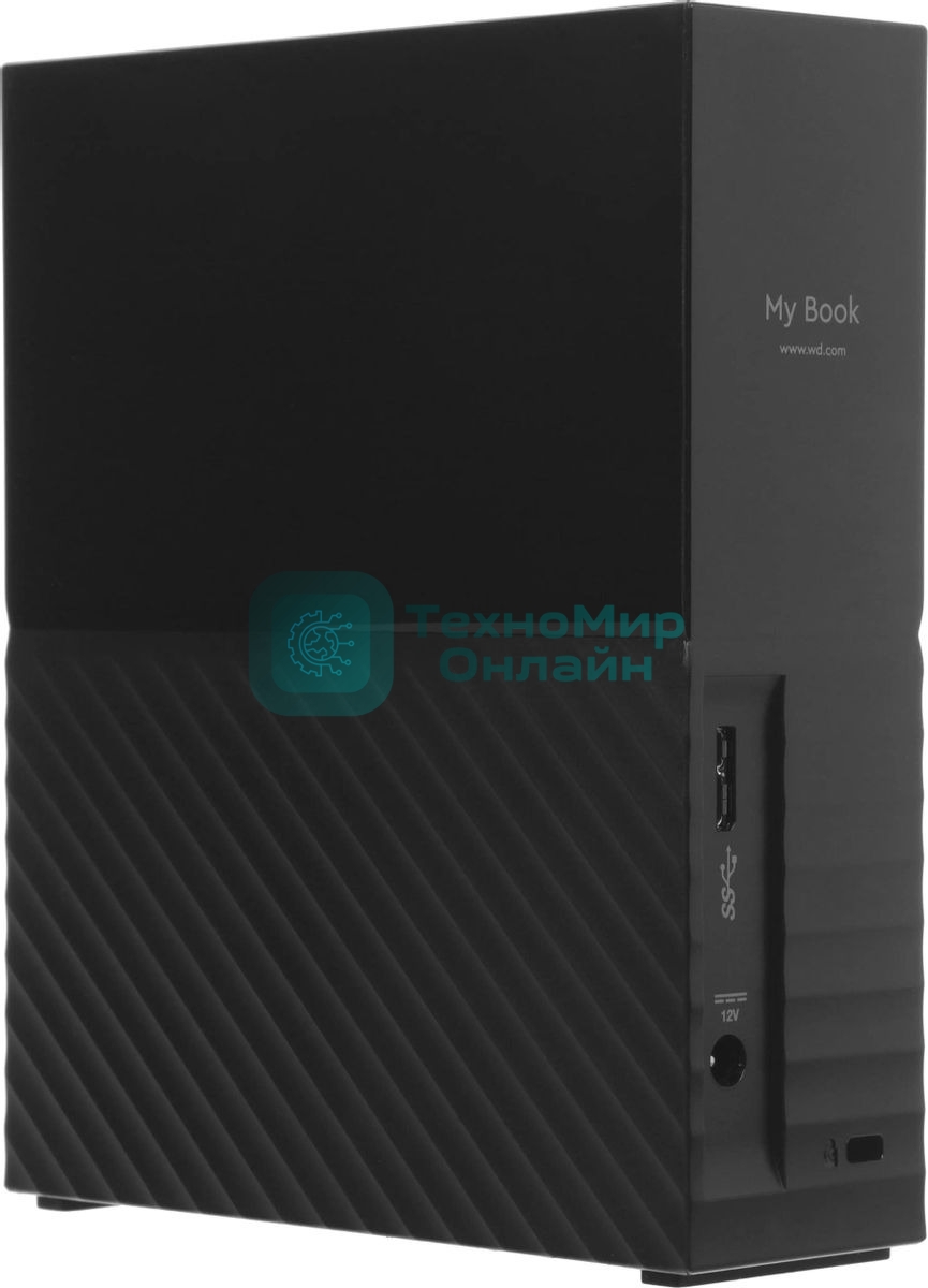 Внешний HDD Western Digital My Book WDBBGB0240HBK, 24Tb, USB 3.2 Gen 1 Type-A, 5400 rpm, черный