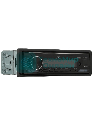 Автомагнитола JVC KD-X482BT, 1 DIN, Bluetooth, USB Type-A, AUX, съёмная панель