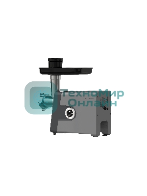 Мясорубка электрическая Topdevice TDMG107 графитовый, 1800 Вт, 2 кг/мин, реверс, насадки - 6