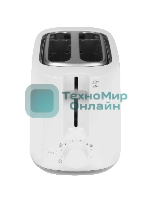 Тостер Philips HD2581/00 белый, 830 Вт, 2 слота