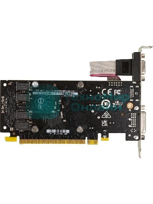Видеокарта MSI N210-1GD3/LP NVIDIA GeForce 210 1024Mb 64 DDR3 460/800 DVIx1/CRTx1 Ret