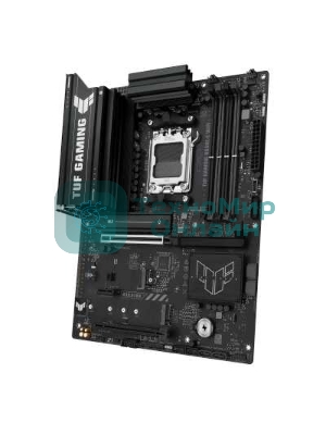 Материнская плата ASUS TUF GAMING B650-E WIFI, AM5, AMD B650, 4xDDR5, 4xSATA, 3xM.2, 1xPCIe 4.0 x16, 1xPCIe 4.0 x16, 1xPCIe x1, 1xDP, 1xHDMI, 1x2.5Gb LAN, Wi-Fi 6E, Bluetooth 5.3, 2xUSB-C (1x10Gbps, 1x20Gbps), 3xUSB-A 5Gbps, 2xUSB-A 10Gbps, 3xUSB-A 2.0, 5x3.5 мм, 7.1, ATX