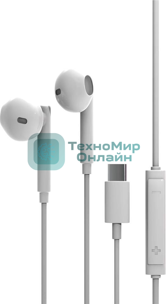 Проводные наушники More Choice G19a белый, вкладыши
