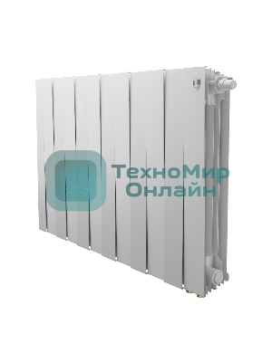 Радиатор биметаллический Royal Thermo PianoForte 500 белый VR80 - 12 секц.