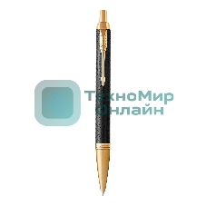 Ручка шариковая Parker IM Premium K323 (CW1931667) Black GT, M, синие чернила, подарочная коробка